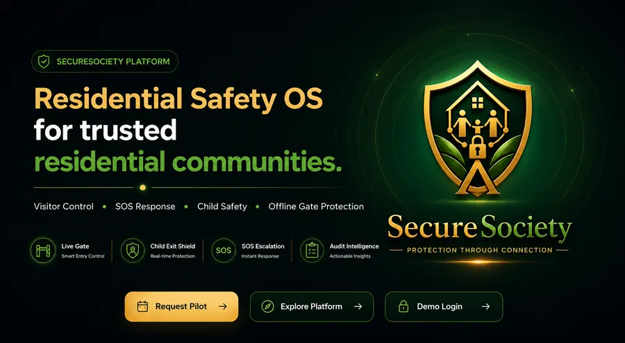 SecureSociety approved final homepage banner